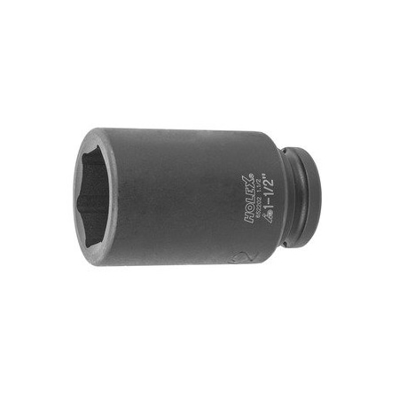 Holex Impact Socket, 3/4 inch Drive, 6 pt, Deep, 1.1/2 inch 652202 1.1/2